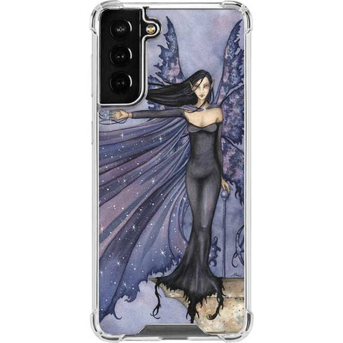 Amy Brown Cloak of Stars Galaxy S21 FE Clear Case